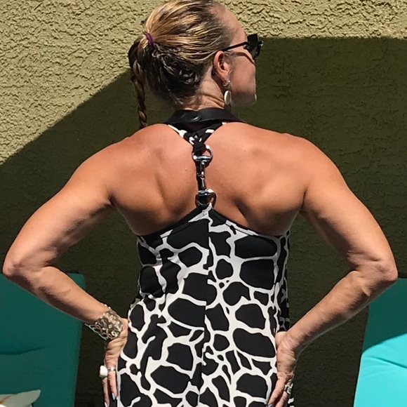 Cache Embellished Mini racer back dress - Picture 6 of 8